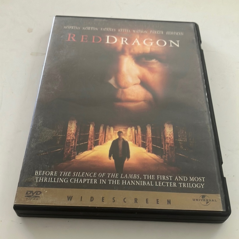 Red Dragon DVD